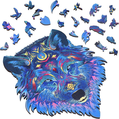 Colourful Wolf