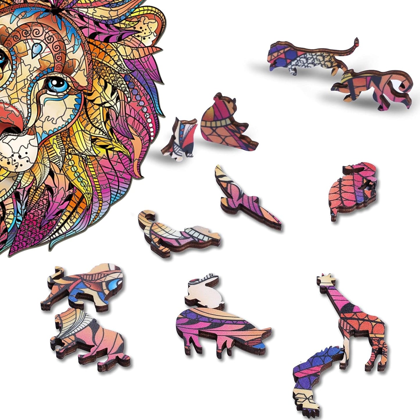 Colorful Lion