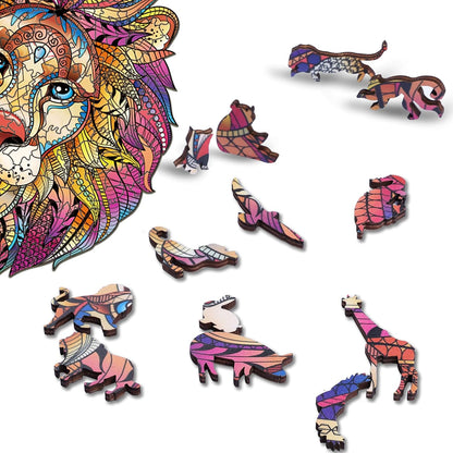 Colorful Lion